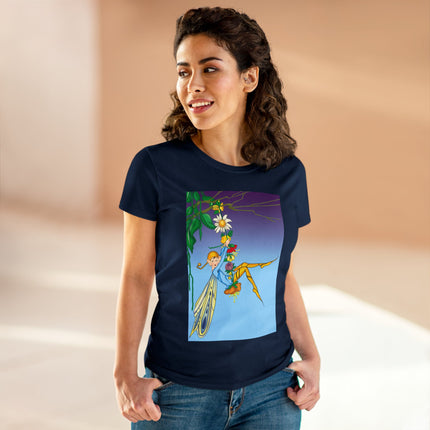 A Fairy’s Delight Women's Midweight Cotton Tee
