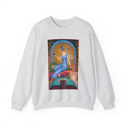 September & Sapphire (from the Gem Series) by Sofia Chiostri Heavy Blend™ Crewneck Sweatshirt