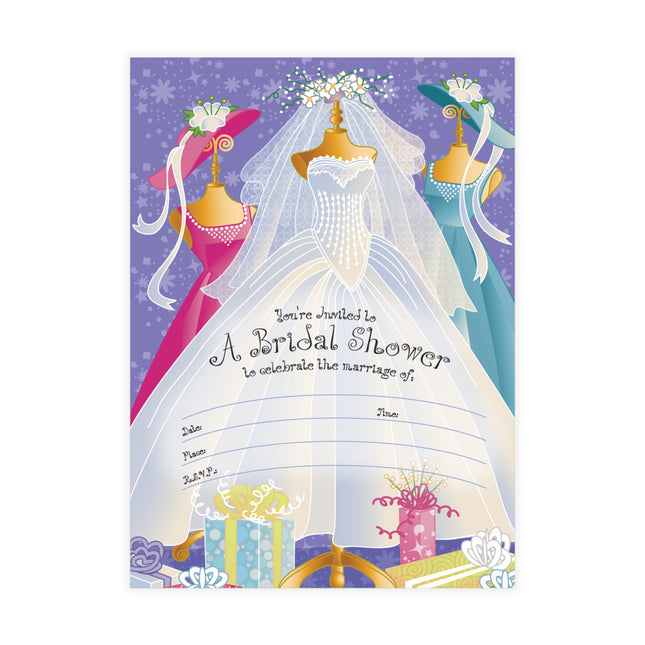 Bridal Shower Invitation! Bundles of 10, 30, 50 Pieces Available (envelopes included)