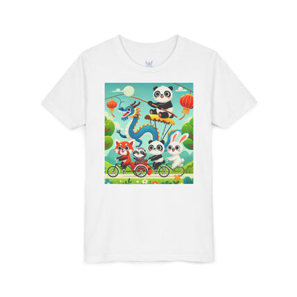 Rolling Along Together Youth Short Sleeve Tee