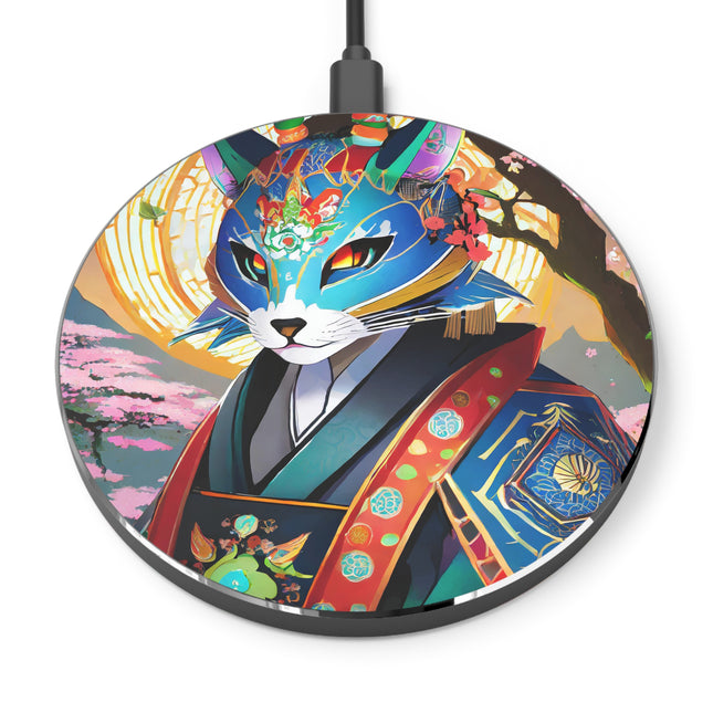 Cyberpunk Samurai Wireless Charger