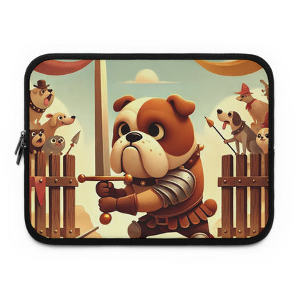 Bulldog Duel Laptop Sleeve