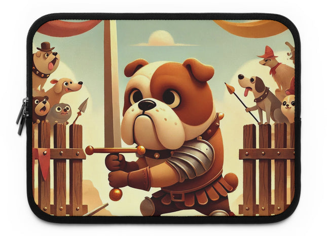 Bulldog Duel Laptop Sleeve