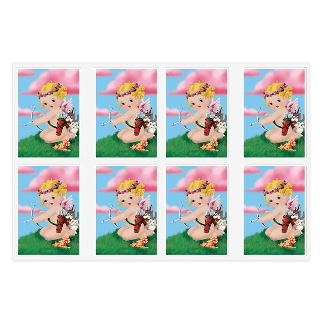 Cupid's Aim Sticker Sheets
