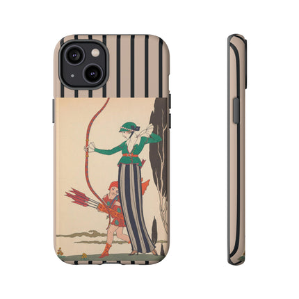 L'Arc Rouge by George Barbier Phone Cases