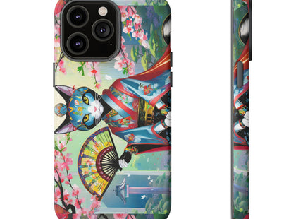 Cyberpunk Geisha Phone Cases