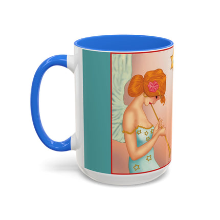 Heavenly Angel Duet Colorful Mugs (11oz, 15oz)