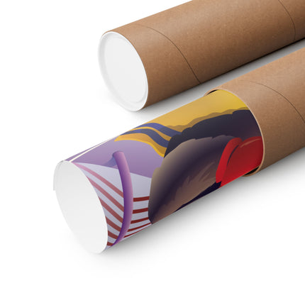 Cosmic Clash Premium Matte Vertical Posters