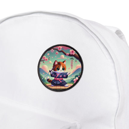 Samurai Kitten Iron-On Patches