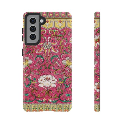 Pink Floral Pattern by Owen Jones Phone Cases