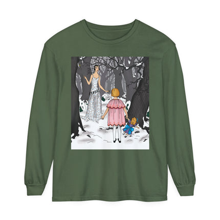 Fairy Tale Elegance Unisex Garment-dyed Long Sleeve T-Shirt