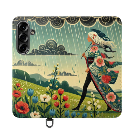 The Dragon Fairy’s Stride Flip Case – Grace, Strength & Mythic Adventure