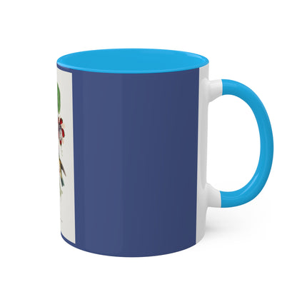 Versicolored Barbet by Paul Gervais Colorful Mugs, 11oz