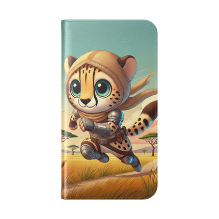 🐆⚡ Swift Cheetah Flip Case – Speed, Freedom & Untamed Adventure