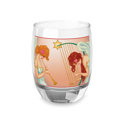 Heavenly Angel Duet Whiskey Glass