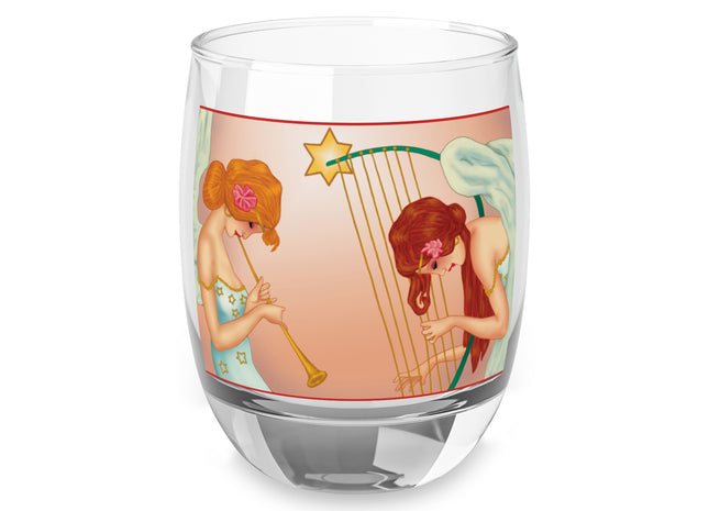 Heavenly Angel Duet Whiskey Glass