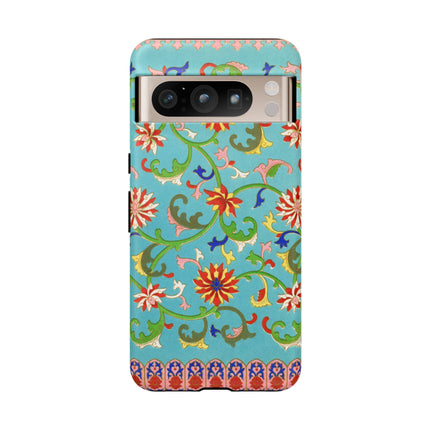 Colorful Floral Pattern by Owen Jones Phone Cases