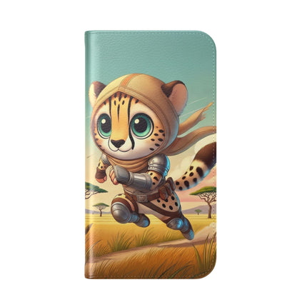 🐆⚡ Swift Cheetah Flip Case – Speed, Freedom & Untamed Adventure