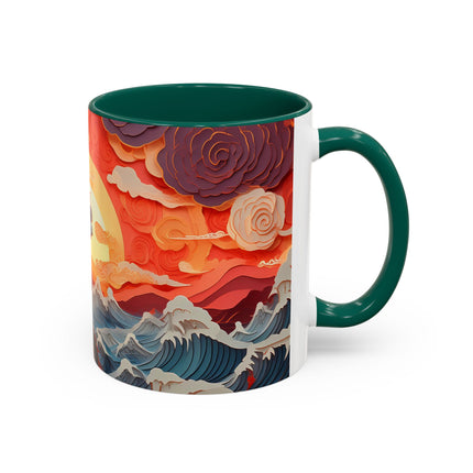 Emergence of the Dragon Colorful Mugs (11oz, 15oz)