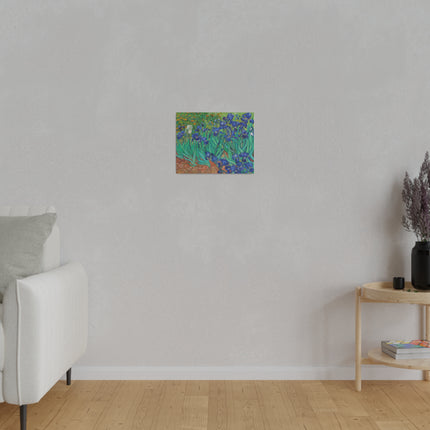 Irises by Vincent Van Gogh Matte Canvas, Stretched, 0.75"