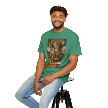 Madonna and Child by Carlo Crivelli Unisex Garment-Dyed T-shirt