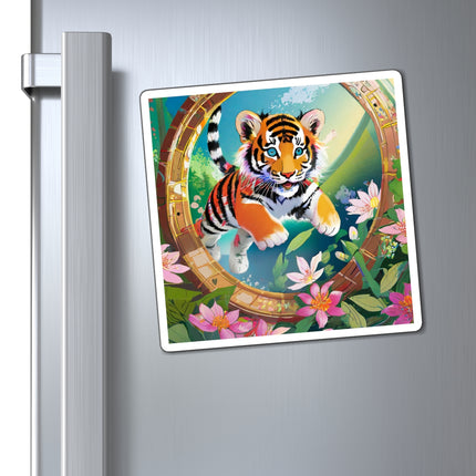 Majestic Tiger Cub Magnets (3 Sizes)