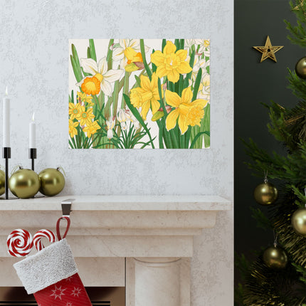 Daffodil by Tanigami Kônan Premium Matte horizontal posters