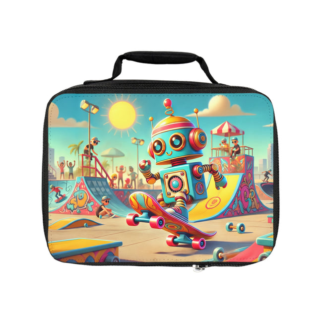 The Skate Park Robot Lunch Bag – Action, Energy & Retro Fun
