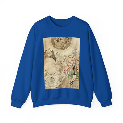 Sur talons rouges (On Red Heels) pl 01 by Gerda Wegener Heavy Blend™ Crewneck Sweatshirt
