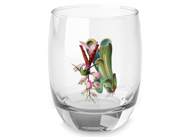 Hummingbird by Paul Gervais Whiskey Glass