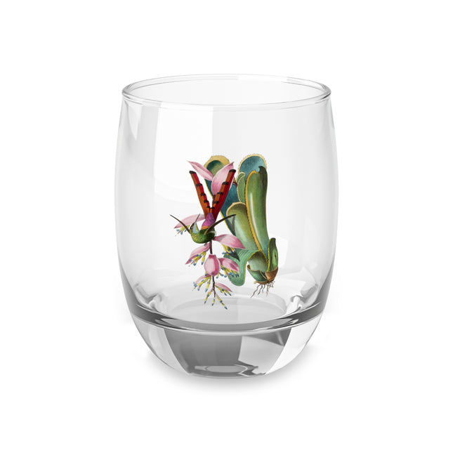 Hummingbird by Paul Gervais Whiskey Glass