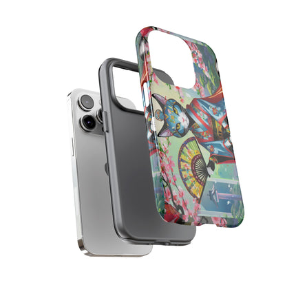 Cyberpunk Geisha Phone Cases