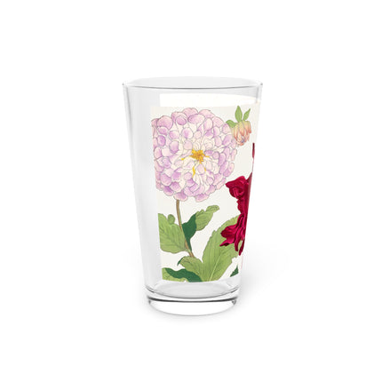 Dahlia Flower by Tanigami Kônan Glass, 16oz