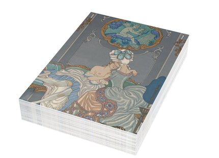 Liaisons Dangereuses by George Barbier Postcards (envelopes included) - Bundles of 10, 30, 50 Pieces