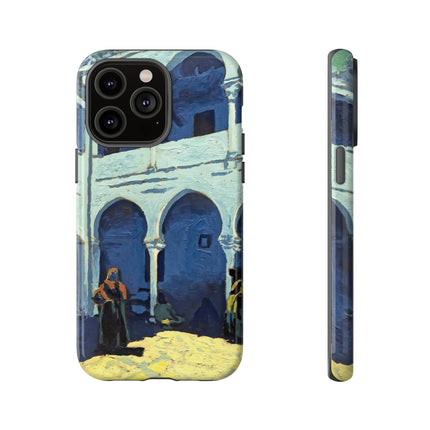 Courtyard of Moroccan Riad by George Gaudion Phone Cases