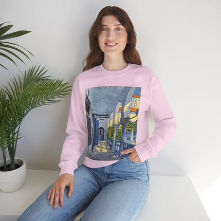 Gallery of a Moroccan Riad by George Gaudion Heavy Blend™ Crewneck Sweatshirt