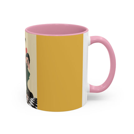 The Marionette Colorful Mugs – Theatrical Glamour & Cabaret Elegance
