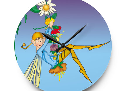 A Fairy's Delight Acrylic Wall Clock
