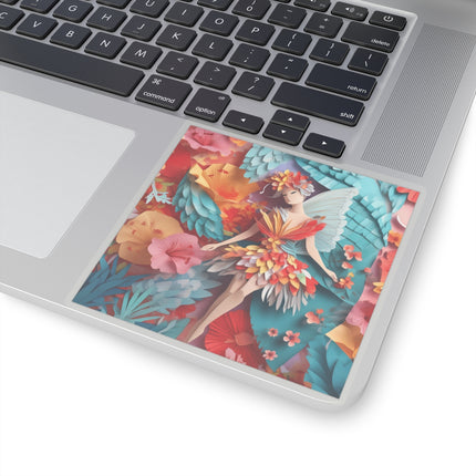 Hibiscus Fairy Kiss-Cut Stickers (4 Sizes)
