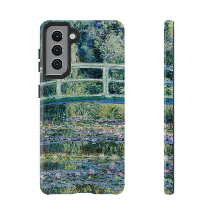 Water Lilies and Japanese Bridge by Claude Monet Phone Cases