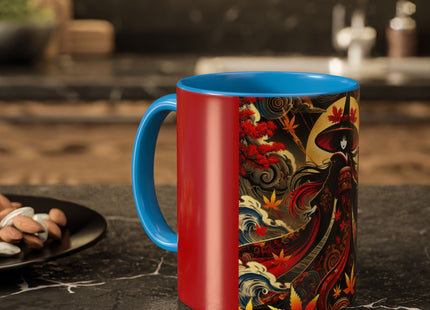 Kabuki Witch Colorful Mugs (11oz, 15oz)