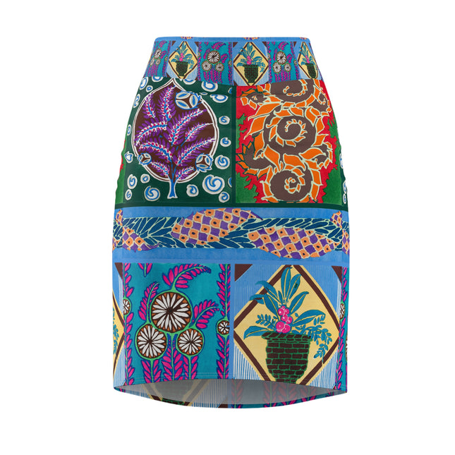 Floral Design by Emile-Alain Séguy Women's Pencil Skirt (AOP)