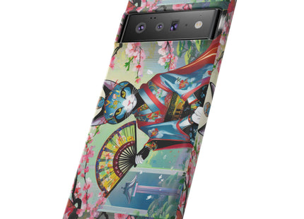 Cyberpunk Geisha Phone Cases