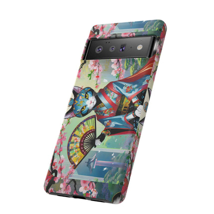 Cyberpunk Geisha Phone Cases
