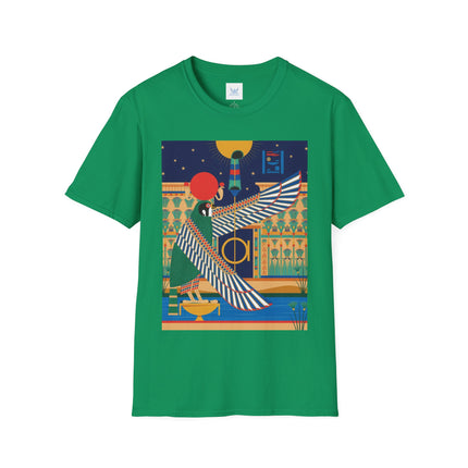 Winged Sun Disc & Falcon T-Shirt – Emblem of Hermes Trismegistus