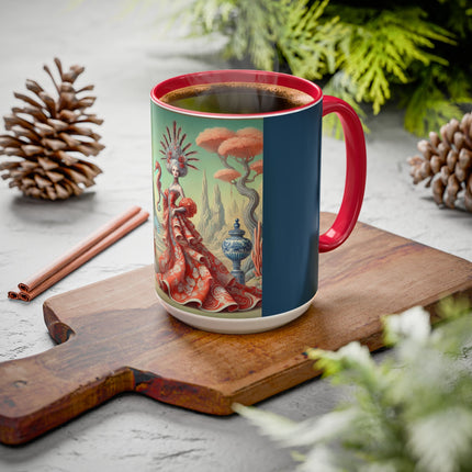 The Seahorse Court Colorful Mugs (11oz, 15oz)