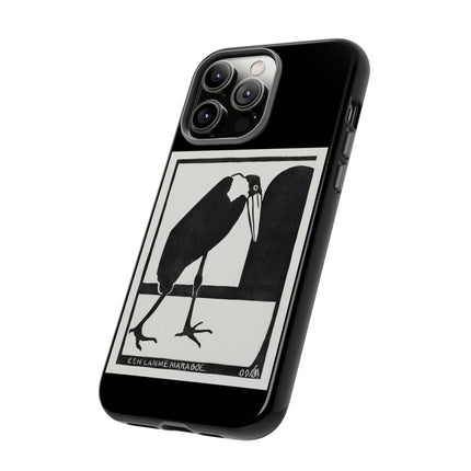 A Lame Marabou by Samuel Jessurun de Mesquita Phone Cases