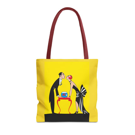 Art Deco Romance Tote Bag