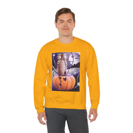 The Startled Pumpkin Unisex Heavy Blend™ Crewneck Sweatshirt