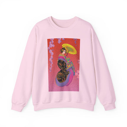 Enchanting Geisha Heavy Blend™ Crewneck Sweatshirt